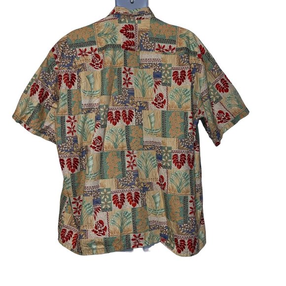 Vintage Retro Ho Aloha Hawaiian Shirt Mens 2XL Floral Aloha Vacation Plumeria - Picture 6 of 10